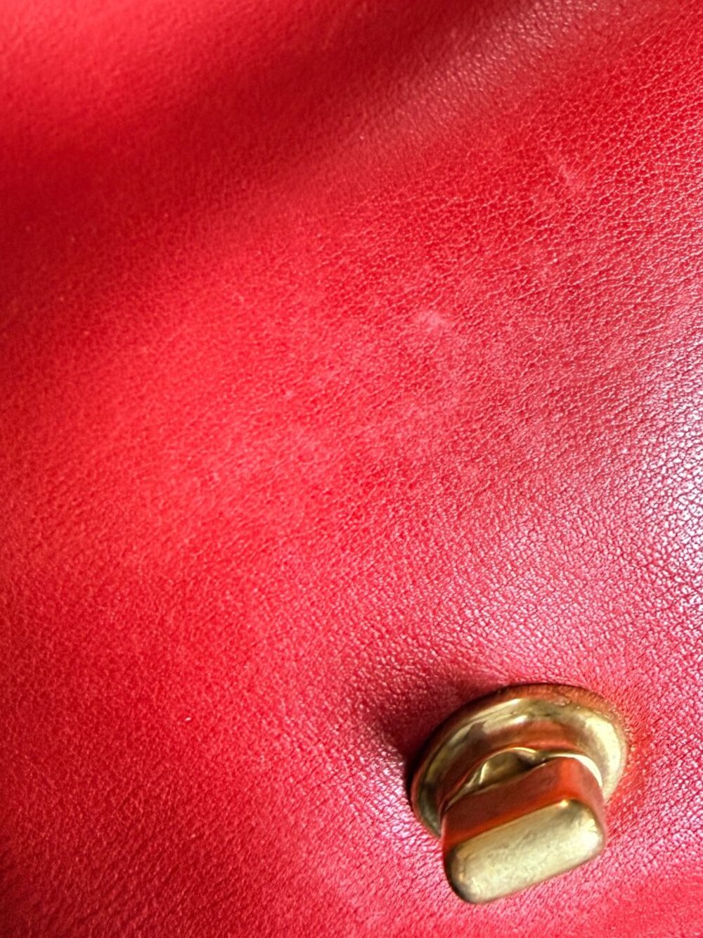 Vintage Coach Legacy Crescent Hobo in Cherry Red 9718 - Picture 9 of 12